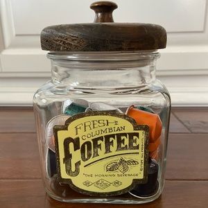 Vintage 1984 SJL Products, Inc.,  Coffee Canister / Jar